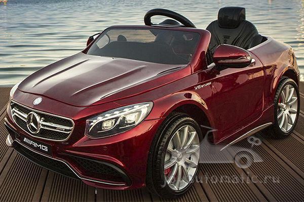 Детский электромобиль E-toro Mercedes Benz S63 AMG Лицензия