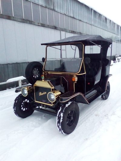 Гольф кар электромобиль Retro Rolls Roys Гольф кар электромобиль Retro Rolls Roys